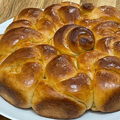 Receita de Pão Doce Artesanal